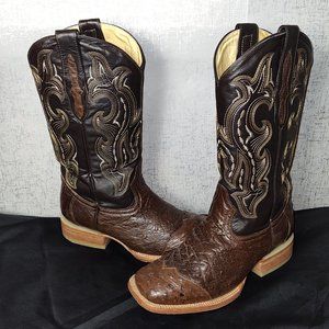 Herencia Boys Ostrich Western Boots